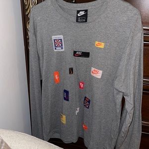 Nike long sleeve logo shirt